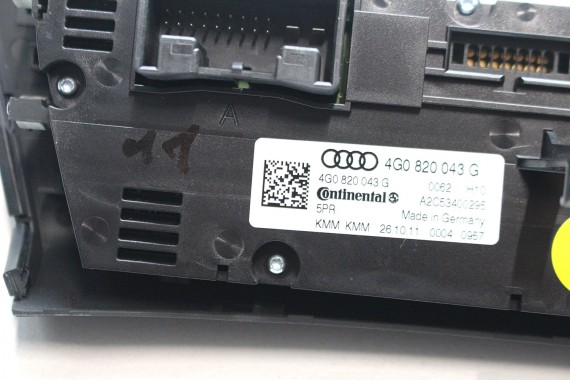 Audi A A Panel Klimatyzacji Klimy G G Modu Sterownik Nawiewu