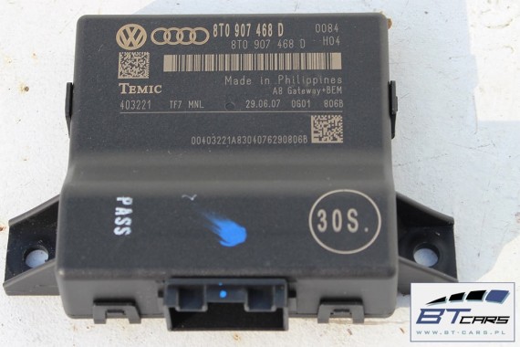 AUDI A4 A5 Q5 STEROWNIK MODUŁ GATEWAY 8T0 907 468 D 8T0907468D 8T0907468H 8T0907468M 8T0907468D 8T0907468H 8T0907468M8K 8T 8R
