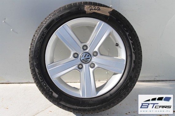 VW GOLF VII SPORTSVAN FELGI 16 cali OPONY KOŁA felga 5G0601025A  6,5J*16H2 ET46  opona GOODYEAR VECTOR FOR SEASONS 205/55/16
