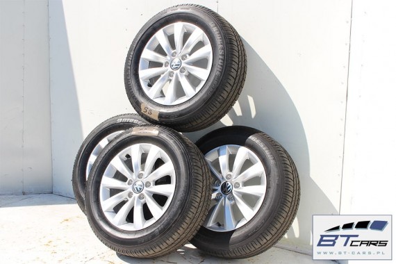 VW NEW THE BEETLE FELGI 16 cali +OPONY LATO KOŁA felga 5C0 601 025 T 6,5J*16H2 ET44 opona BRIDGESTONE B 250 215/60/16 95 H 5C