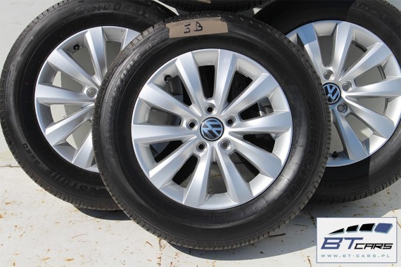 VW NEW THE BEETLE FELGI 16 cali +OPONY LATO KOŁA felga 5C0 601 025 T 6,5J*16H2 ET44 opona BRIDGESTONE B 250 215/60/16 95 H 5C