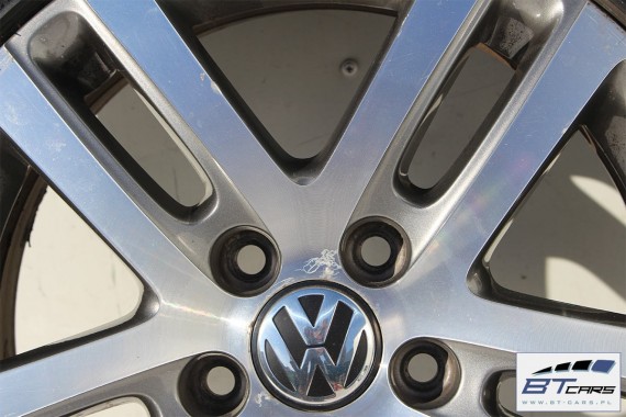 VW GOLF V VI 5 PLUS JETTA TOURAN FELGI 16 cali OPONY ZIMA KOŁA felga 1K0601025BM 6,5J*16H2 ET50 opona Nokian WR G2 205/55/16 94H