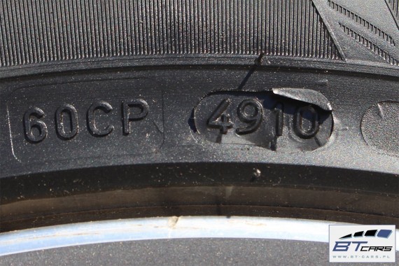 VW GOLF V VI 5 PLUS JETTA TOURAN FELGI 16 cali OPONY ZIMA KOŁA felga 1K0601025BM 6,5J*16H2 ET50 opona Nokian WR G2 205/55/16 94H