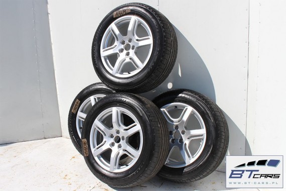 AUDI Q5 FELGI LETNIE 18 cali + OPONY KOŁA felga  8R0601025A 8J*18H2 ET39  opona BRIDGESTONE DUELER H/P SPORT 235/60/18 103 W 8R
