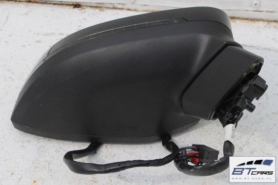 AUDI A4 LUSTERKO DRZWI PRAWE FOTO 15 pin 8W zewnętrzne LY9B - czarny brylantowy pinów kabli przewodów B9 8W1857410 8W0857528