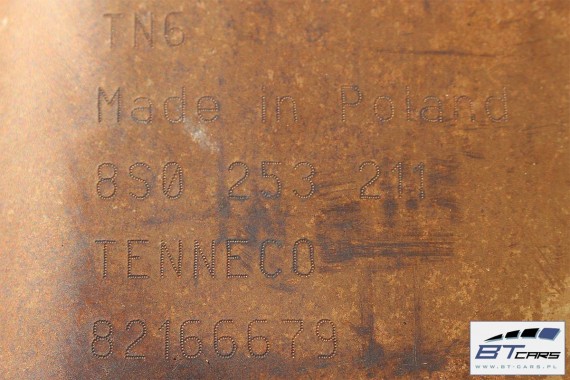 AUDI TT TŁUMIK 8S0253211 8S0 253 211 // 8S 2015- 8S0253211 środkowy wydech 8S0253211 8S0253211 8S0253211 8S0253211 8S0253211