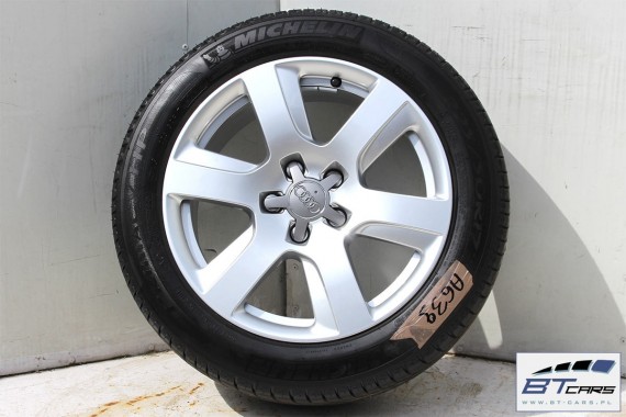 AUDI A4 A5 A6 A7 FELGI 17 cali OPONY LETNIE KOŁA felga 4G0601025L 7,5J*17H2 ET37 opona LATO Michelin Primacy HP 225/50/17 94Y