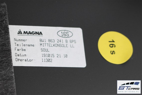 AUDI A4 SEDAN FOTELE KOMPLET FOTELI siedzeń siedzenia fotel tapicerka 8W5 8W skóra kolor czarny B9 USA fotele tapicerka czarna