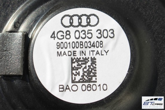 AUDI A7 GŁOŚNIKI + WZMACNIACZE 4G0035465 4G0035466 BANG & OLUFSEN głośnik wzmacniacz nagłośnienie 4G9035621 4G0035825 4G8035825