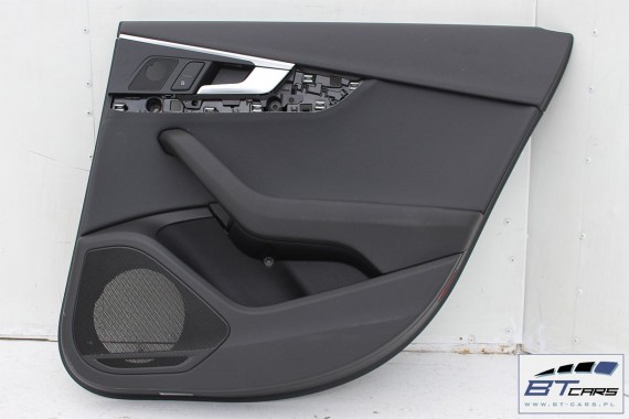 AUDI A4 SEDAN FOTELE KOMPLET FOTELI siedzeń siedzenia fotel tapicerka 8W5 8W skóra kolor czarny B9 USA fotele tapicerka czarna