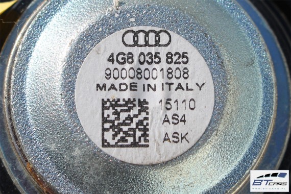 AUDI A7 GŁOŚNIKI + WZMACNIACZE 4G0035465 4G0035466 BANG & OLUFSEN głośnik wzmacniacz nagłośnienie 4G9035621 4G0035825 4G8035825