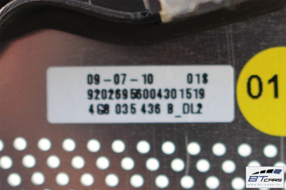 AUDI A7 GŁOŚNIKI + WZMACNIACZE 4G0035465 4G0035466 BANG & OLUFSEN głośnik wzmacniacz nagłośnienie 4G9035621 4G0035825 4G8035825