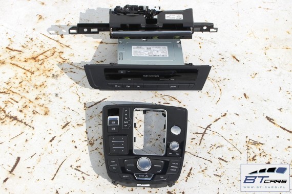 AUDI A6 ZESTAW MMI MONITOR + CZYTNIK + PANEL 4G1035192H 4G1919601T 4G1919710E wyświetlacz ekran lcd 4G 4G1035192H 4G1035192H