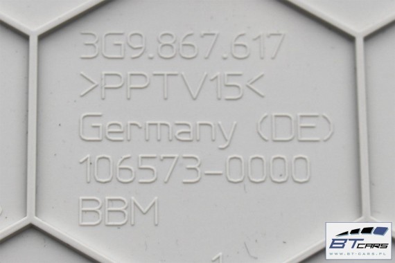 VW PASSAT B8 KOMBI LISTWA PODSUFITKI 3G9867617 3G 3G9867617A 3G9 867 617 Variant poszycie słupek Kolor   PB7 - biały "St.Tropez"