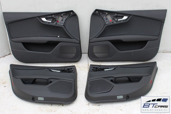 AUDI A7 BOCZEK BOCZKI DRZWI drzwiowe tapicerka skóta 4G8 BOSE 4G8867103 4G8867104 4G8867303 4G8867304