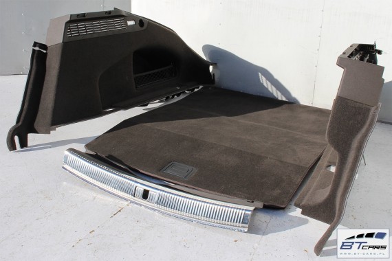 AUDI A7 BOCZKI + DYWAN BAGAŻNIKA 4G8863887A 4G8863888A 4G8863471 4G8863463 BOCZEK TAPICERKA JC8 QC7 brązowy 4G8863887B 4G8863888