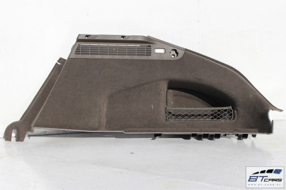 AUDI A7 BOCZKI + DYWAN BAGAŻNIKA 4G8863887A 4G8863888A 4G8863471 4G8863463 BOCZEK TAPICERKA JC8 QC7 brązowy 4G8863887B 4G8863888