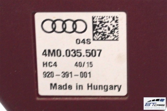 AUDI A3 A4 A6 A7 A8 Q7 ANTENA TELEFON 4M0035507 4M0 035 507 ANTENY TELEFONU WZMACNIACZ 4M0035507 4M0035507 4M0035507 4M0035507