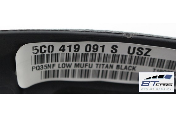 VW JETTA KIEROWNICA MULTI DRGANIA 5C0419091S 5C0419091AM 5C0 419 091 5C0419091AM 5C USZ czarny 5K0959542A 5C0419091S 5C0419091S
