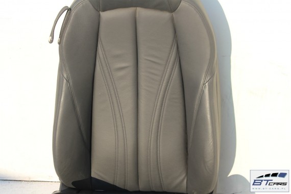 AUDI TT CABRIO FOTELE KOMPLET FOTELI siedzeń siedzenia tapicerka 8S 8S7 2015- skóra czarna