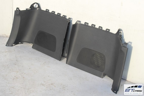 AUDI TT CABRIO FOTELE KOMPLET FOTELI siedzeń siedzenia tapicerka 8S 8S7 2015- skóra czarna