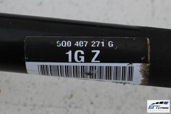 VW AUDI SKODA SEAT PÓŁOŚ PRZÓD LEWA 5Q0407271G 5Q0407761DX 5Q0 407 271 G 5Q0 407 761 DX