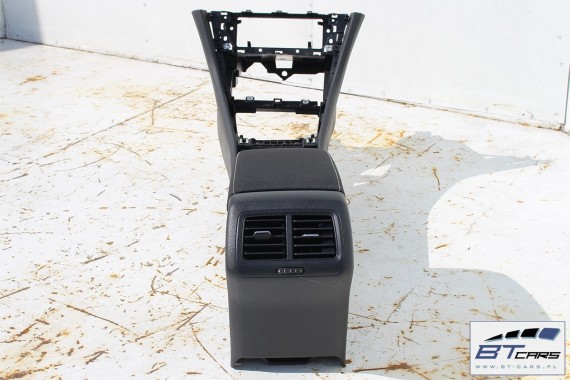 VW GOLF 7 VII TUNEL ŚRODKOWY + PODŁOKIETNIK 5G 5G1863241 5G1 863 241 TUNEL Z PODŁOKIETNIKIEM welur kolor czarny