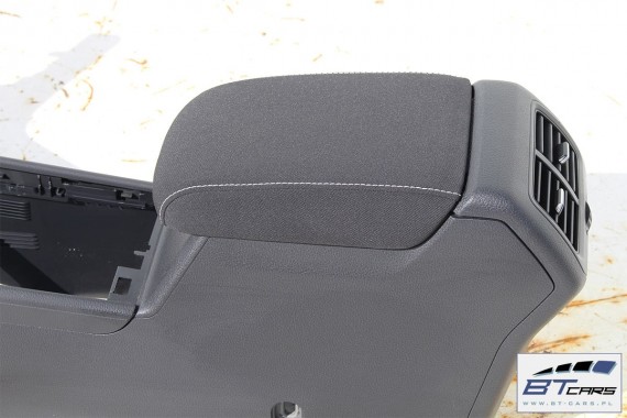 VW GOLF 7 VII TUNEL ŚRODKOWY + PODŁOKIETNIK 5G 5G1863241 5G1 863 241 TUNEL Z PODŁOKIETNIKIEM welur kolor czarny 5G0864207
