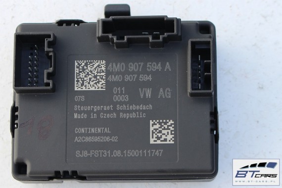 AUDI A4 A5 Q7 STEROWNIK SZYBERDACHU 4M0907594A moduł 4M0 907 594 4M0907594 4M0907594 4K0907594AA 4K0907594AB 4M0907594 4M0907594