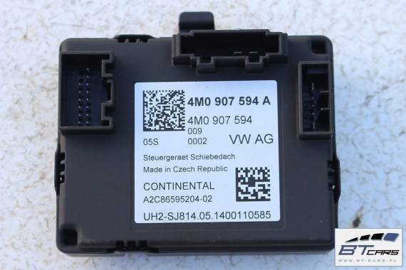AUDI A4 A5 Q7 STEROWNIK SZYBERDACHU 4M0907594A moduł 4M0 907 594 4M0907594 4M0907594 4K0907594AA 4K0907594AB 4M0907594 4M0907594