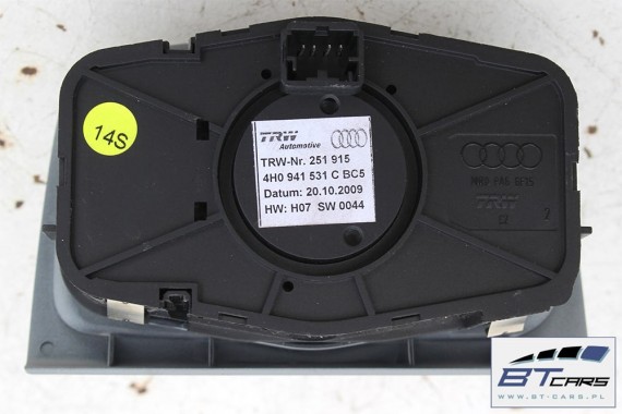 AUDI A8 PRZEŁĄCZNIK WŁĄCZNIK ŚWIATEŁ 4H0941531C BC5 - szary tytanowy 4H0 941 531 C 4H0941531C 4H 4H0941531C 4H0941531C 4H0941531