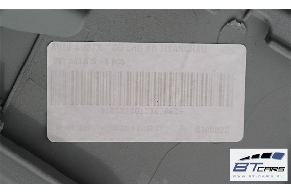 AUDI A3 SCHOWEK KONSOLI KIEROWCY 8V1863075B 8V1 863 075 BC5 8V 8V1857075B 8V1857075D 8V1857075A 8V1857075B 8V1857075D 8V1857075B