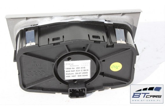 AUDI A8 PRZEŁĄCZNIK WŁĄCZNIK ŚWIATEŁ 4H0941531C BC5 - szary tytanowy 4H0 941 531 C 4H0941531C 4H 4H0941531C 4H0941531C 4H0941531