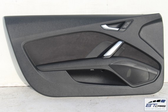 AUDI TT FOTELE KOMPLET FOTELI siedzeń siedzenia tapicerka S-LINE 8S  wykonane ze skóry i alcantary  kolor czarny