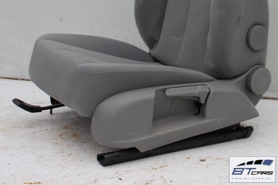 VW PASSAT B6 SEDAN FOTELE KOMPLET FOTELI siedzeń siedzenia tapicerka welur kolor szary  3C 3C5