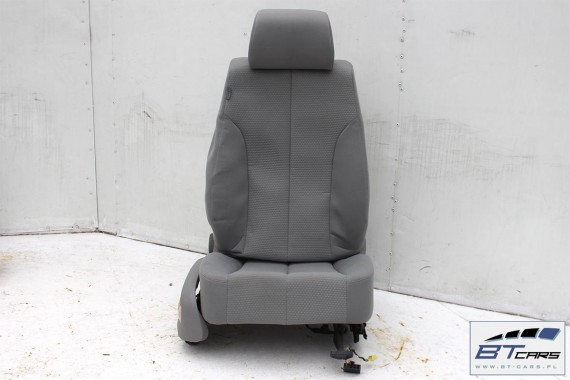 VW PASSAT B6 SEDAN FOTELE KOMPLET FOTELI siedzeń siedzenia tapicerka welur kolor szary  3C 3C5