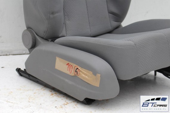VW PASSAT B6 SEDAN FOTELE KOMPLET FOTELI siedzeń siedzenia tapicerka welur kolor szary  3C 3C5