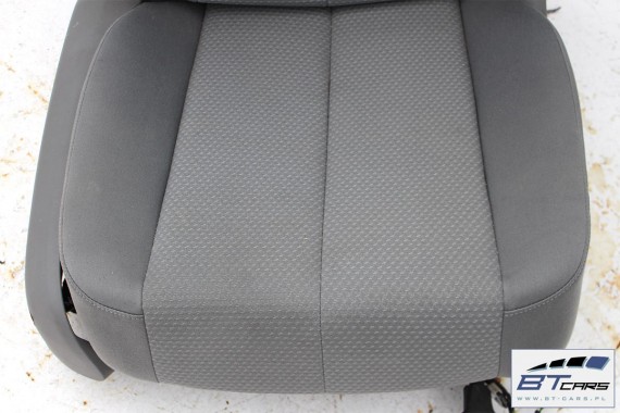 VW PASSAT B6 SEDAN FOTELE KOMPLET FOTELI siedzeń siedzenia tapicerka welur kolor szary  3C 3C5