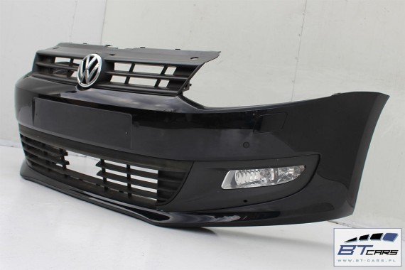 VW POLO PRZÓD maska błotniki zderzak pas przedni lampy błotnik lampa LC9X 6R Kolor:  głęboka czerń 6R0 KOMPLETNY wzmocnienie