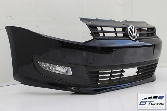 VW POLO PRZÓD maska błotniki zderzak pas przedni lampy błotnik lampa LC9X 6R Kolor:  głęboka czerń 6R0 KOMPLETNY wzmocnienie