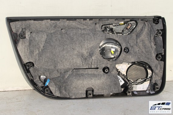 AUDI TT FOTELE KOMPLET FOTELI siedzeń siedzenia tapicerka 8S wykonane ze skóry i alcantary kolor czarny