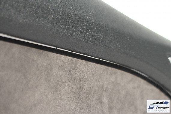 AUDI TT FOTELE KOMPLET FOTELI siedzeń siedzenia tapicerka 8S wykonane ze skóry i alcantary kolor czarny