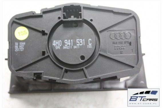 AUDI A8 PRZEŁĄCZNIK WŁĄCZNIK ŚWIATEŁ 4H0941531C 5PR czarny 4H0 941 531 C 4H0941531C 4H 4H0941531C 4H0941531C 4H0941531 4H0941531