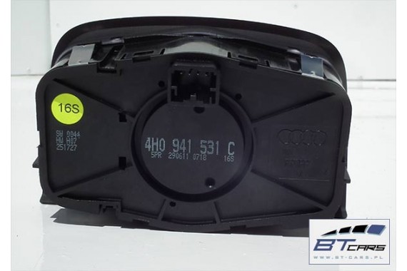 AUDI A8 PRZEŁĄCZNIK WŁĄCZNIK ŚWIATEŁ 4H0941531C 5PR czarny 4H0 941 531 C 4H0941531C 4H 4H0941531C 4H0941531C 4H0941531 4H0941531