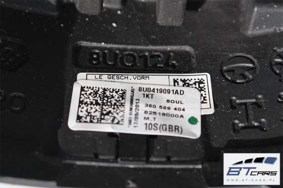 AUDI A3 KIEROWNICA MULTI + ŁOPATKI 8U0419091AD 8V 8U0 419 091 AD 1KT soul czerń 8U0419091AD 8U0419091AD 8V0419091BN 8V0419091BN