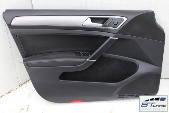 VW GOLF 7 VII FOTELE KOMPLET FOTELI siedzeń siedzenia fotel tapicerka 5G 5G4 5G0 skóra kolor czarny 5-drzwiowe drzwi