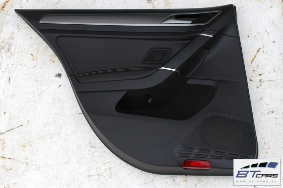 VW GOLF 7 VII FOTELE KOMPLET FOTELI siedzeń siedzenia fotel tapicerka 5G 5G4 5G0 skóra kolor czarny 5-drzwiowe drzwi