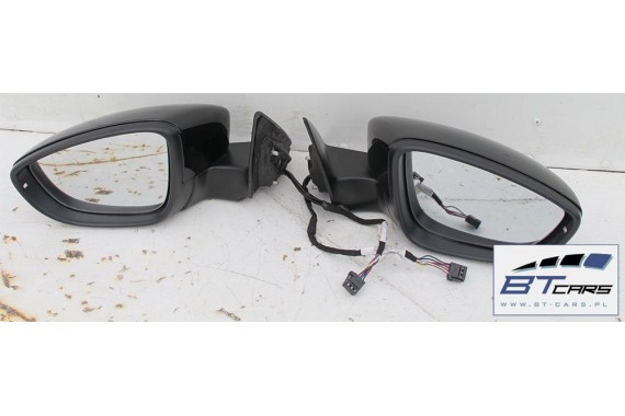 VW NEW THE BEETLE LUSTERKO DRZWI LEWE 5C 8 pin zewnętrzne pinów kabli przewodów 8PIN 5C0 2T 	LC9X 	Głęboka czerń Czarny