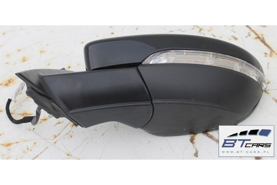 VW NEW THE BEETLE LUSTERKO DRZWI LEWE 5C 8 pin zewnętrzne pinów kabli przewodów 8PIN 5C0 2T 	LC9X 	Głęboka czerń Czarny