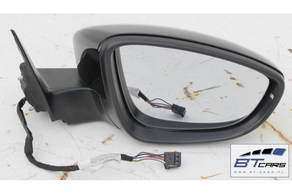 VW NEW THE BEETLE LUSTERKO DRZWI LEWE 5C 8 pin zewnętrzne pinów kabli przewodów 8PIN 5C0 2T 	LC9X 	Głęboka czerń Czarny